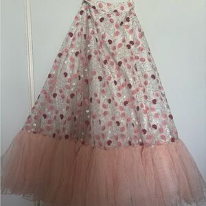 Mani Jassal Ella Skirt Lengha, very detailed and full